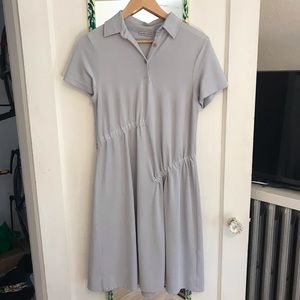 Pretty light blue/grey polo dress